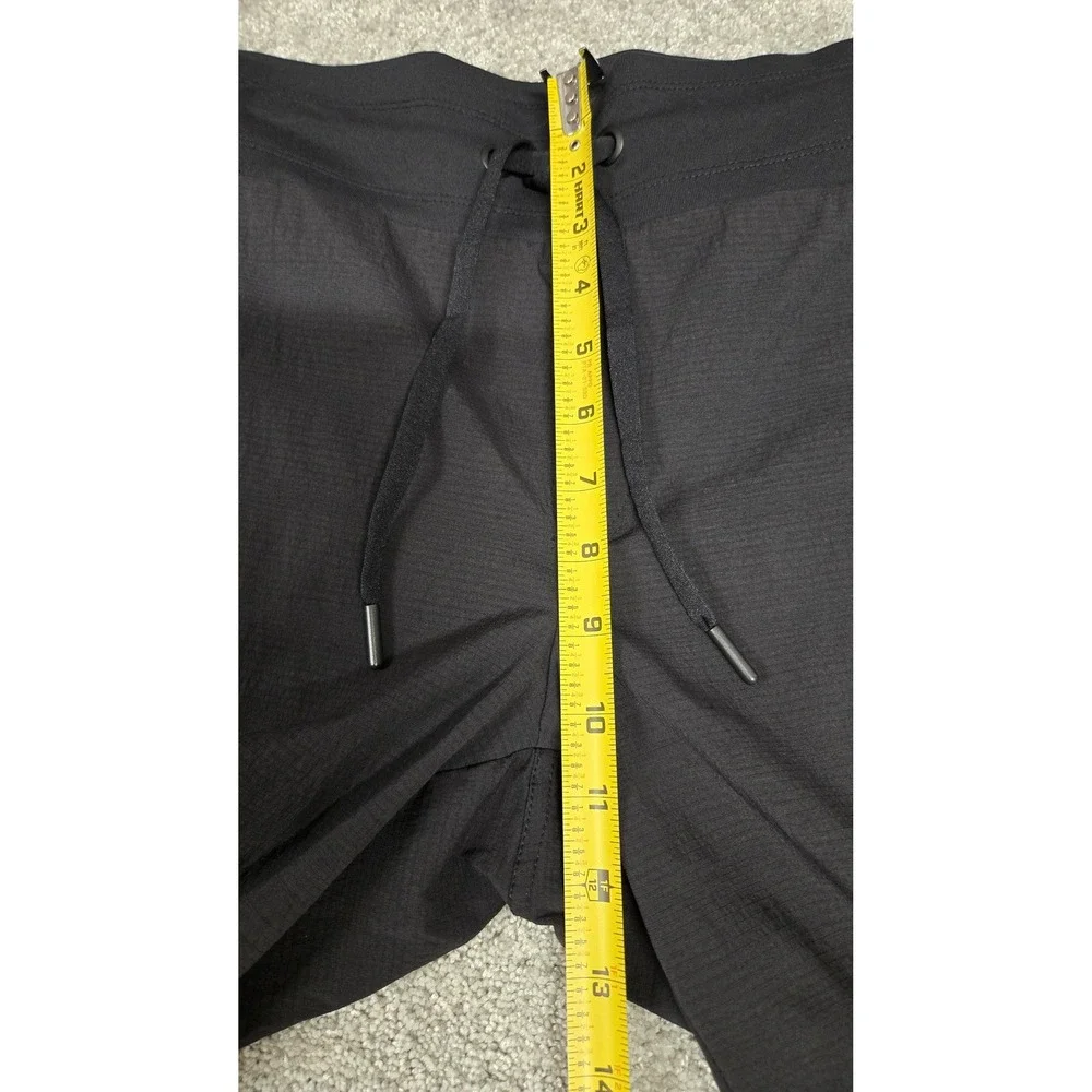 Athleta Trekkie North Jogger Pants Hiking Travel Activewear‎ Black Women's Sz 12